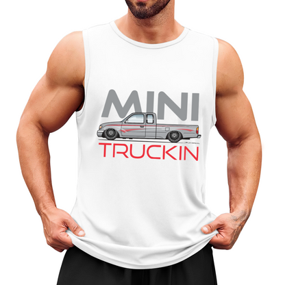 Mini Truckin Mini Pickup Truck Car Guy Graphic Tank Top