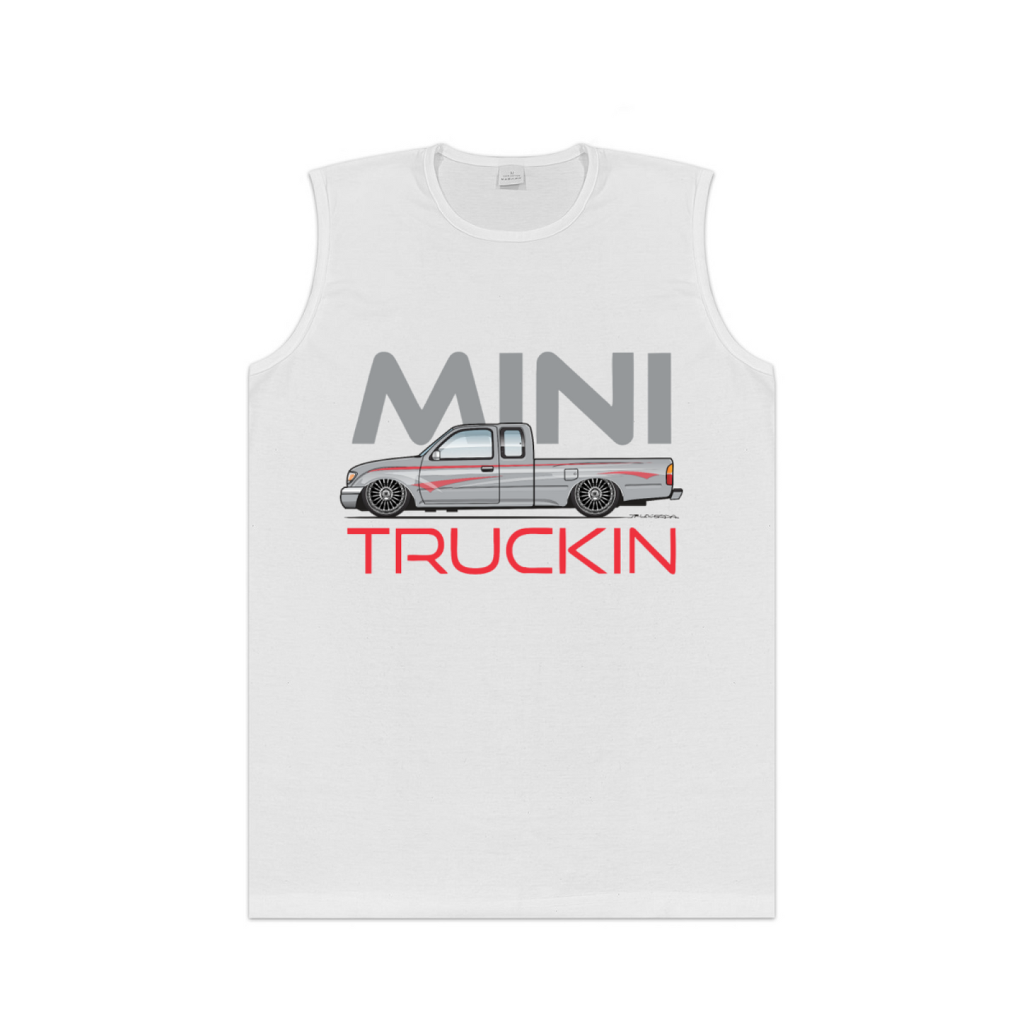 Mini Truckin Mini Pickup Truck Car Guy Graphic Tank Top