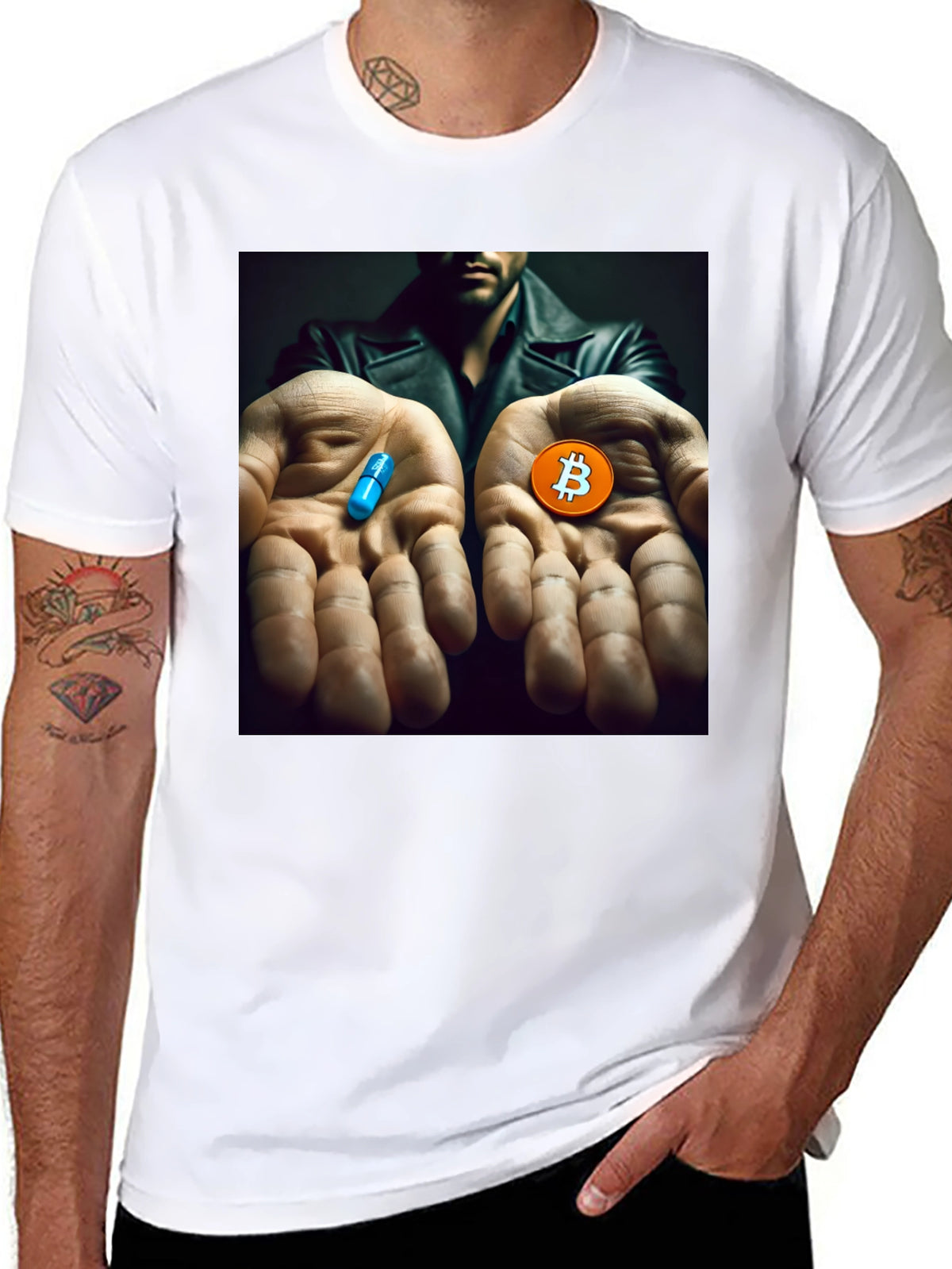 The Matrix: Bitcoin vs Blue Pill T-Shirt