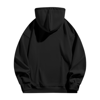 Retro Ramen Cat Sunset Graphic Hoodie, Cozy Street Comfort