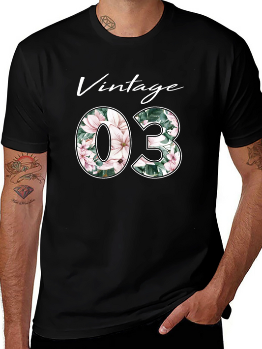 Vintage Floral 03 Graphic T-Shirt