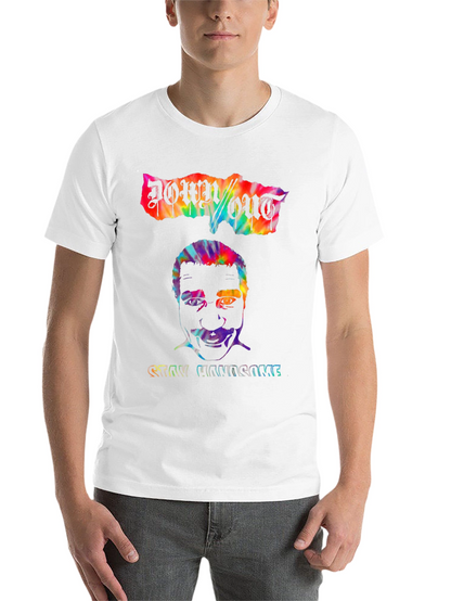 Down/Out Stay Handsome Graphic Tee - Mens Black T-Shirt