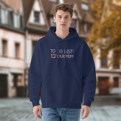 Vintage Retro Car Graphic Hoodie, Casual Comfort Daily Top