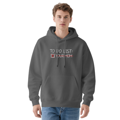 Vintage Retro Car Graphic Hoodie, Casual Comfort Daily Top