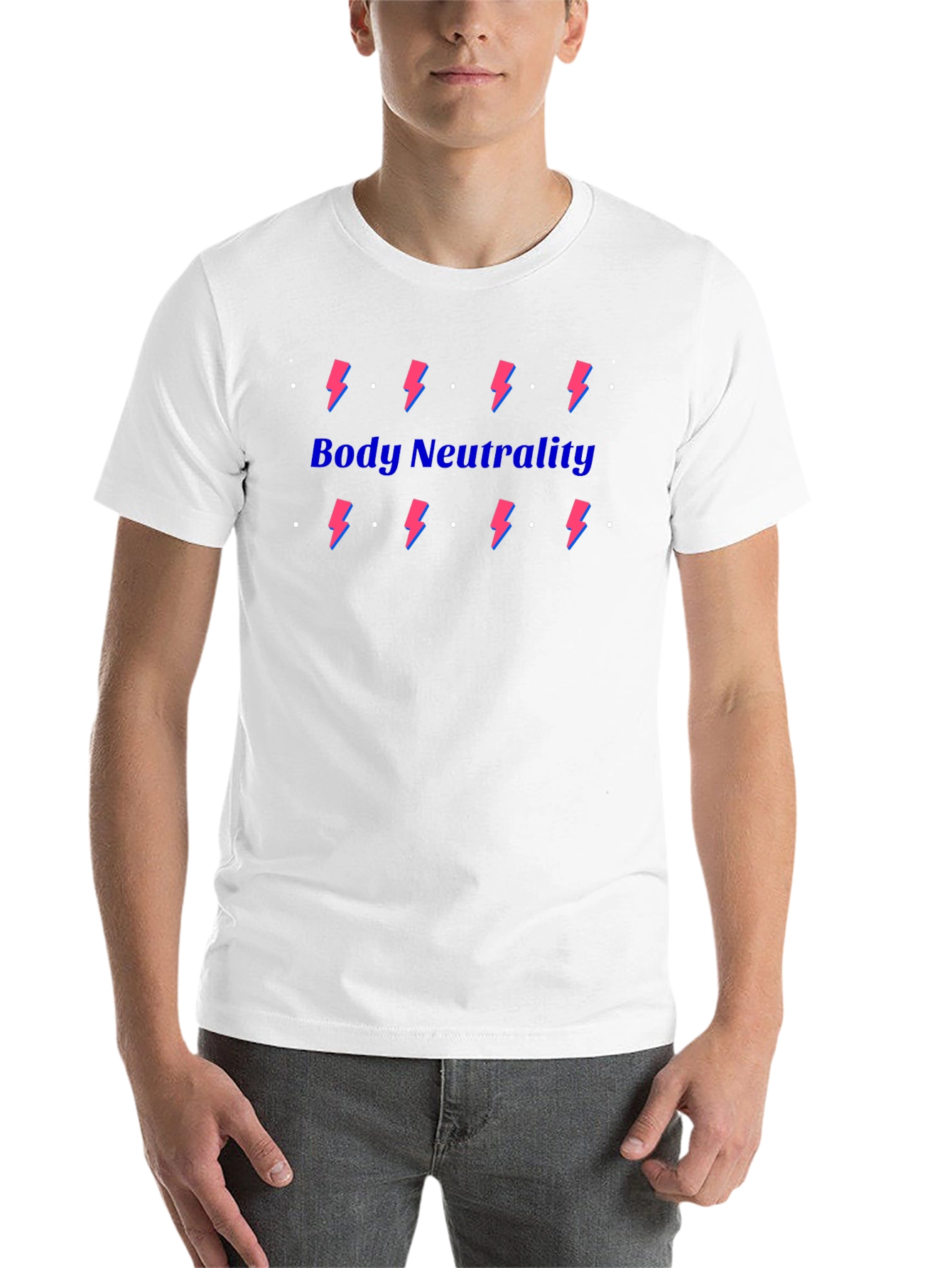 Body Neutrality Lightning Bolt Graphic Tee