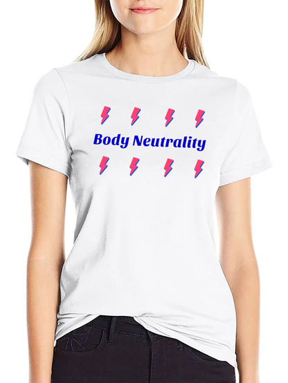 Body Neutrality Lightning Bolt Graphic Tee