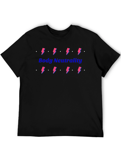 Body Neutrality Lightning Bolt Graphic Tee