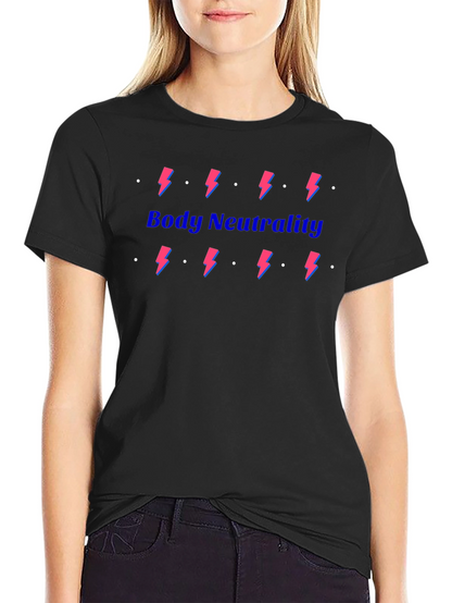 Body Neutrality Lightning Bolt Graphic Tee
