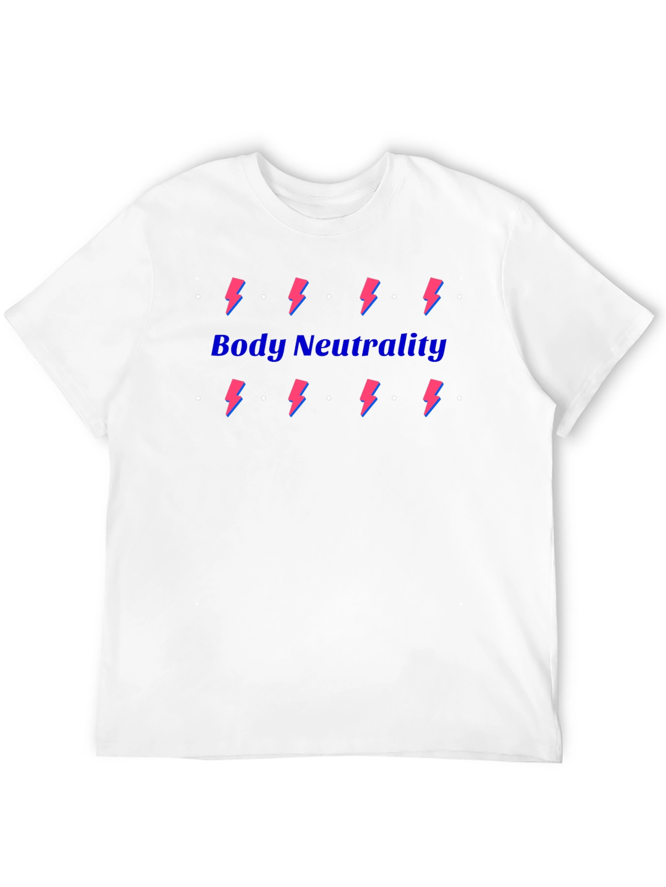 Body Neutrality Lightning Bolt Graphic Tee