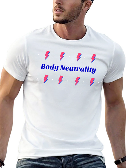 Body Neutrality Lightning Bolt Graphic Tee