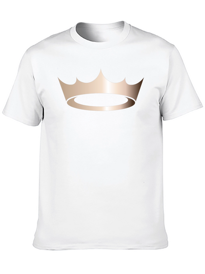 King Crown Graphic Tee - Stylish Mens Black T-Shirt