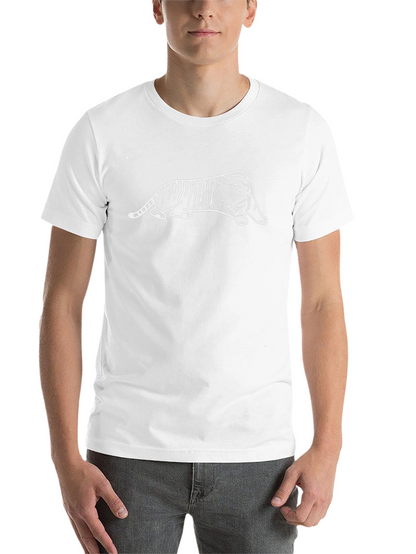 Cool Tiger Graphic Black T-Shirt