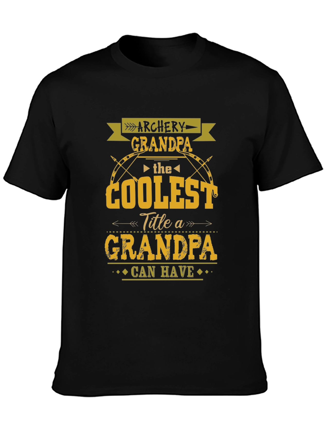 Archery Grandpa T-Shirt - Coolest Title Ever!