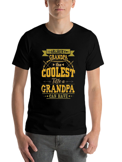 Archery Grandpa T-Shirt - Coolest Title Ever!