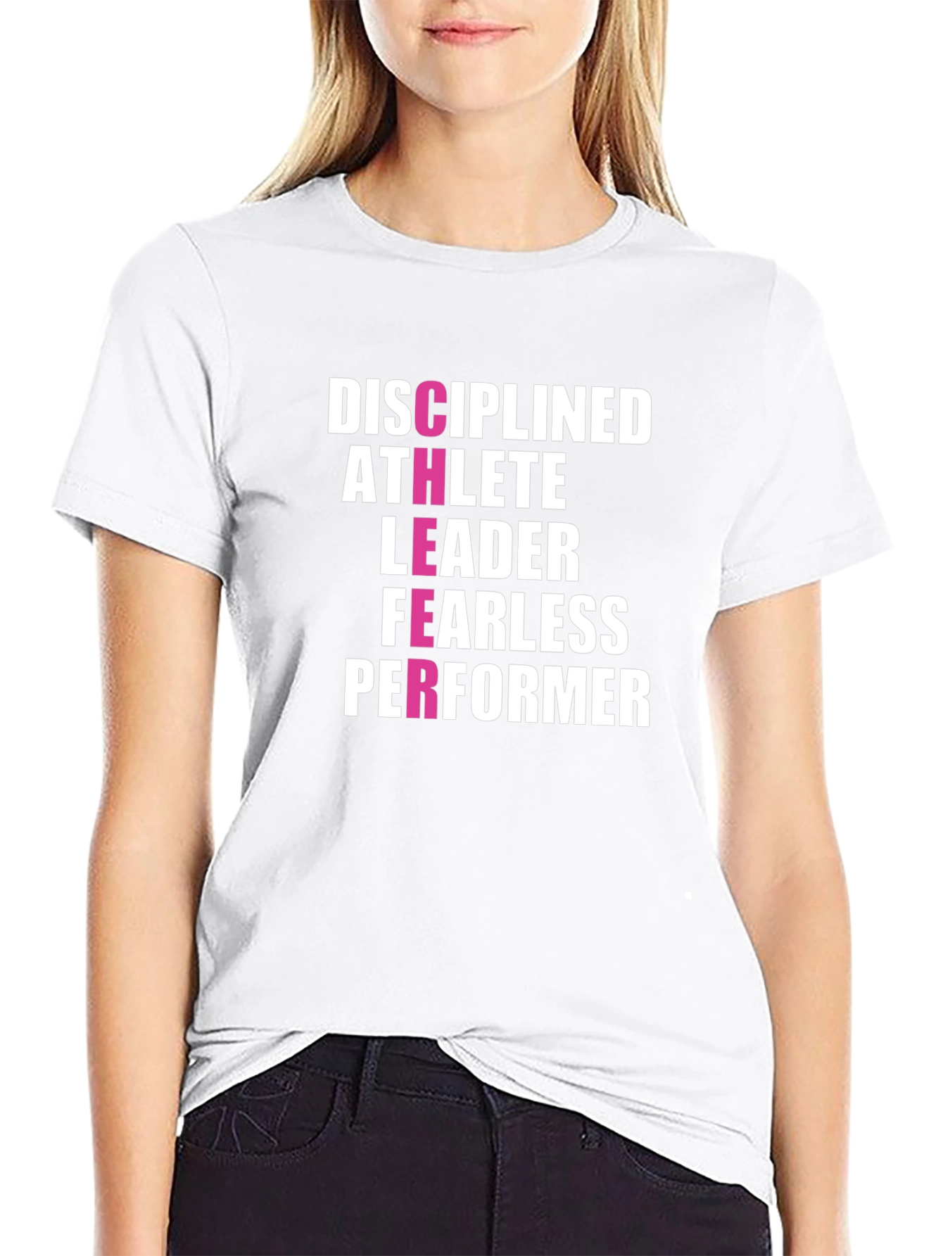 Disciplined Athlete Leader T-Shirt - Motivational