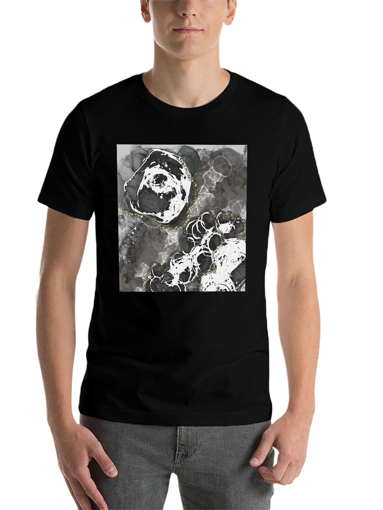 Abstract Art Graphic T-Shirt