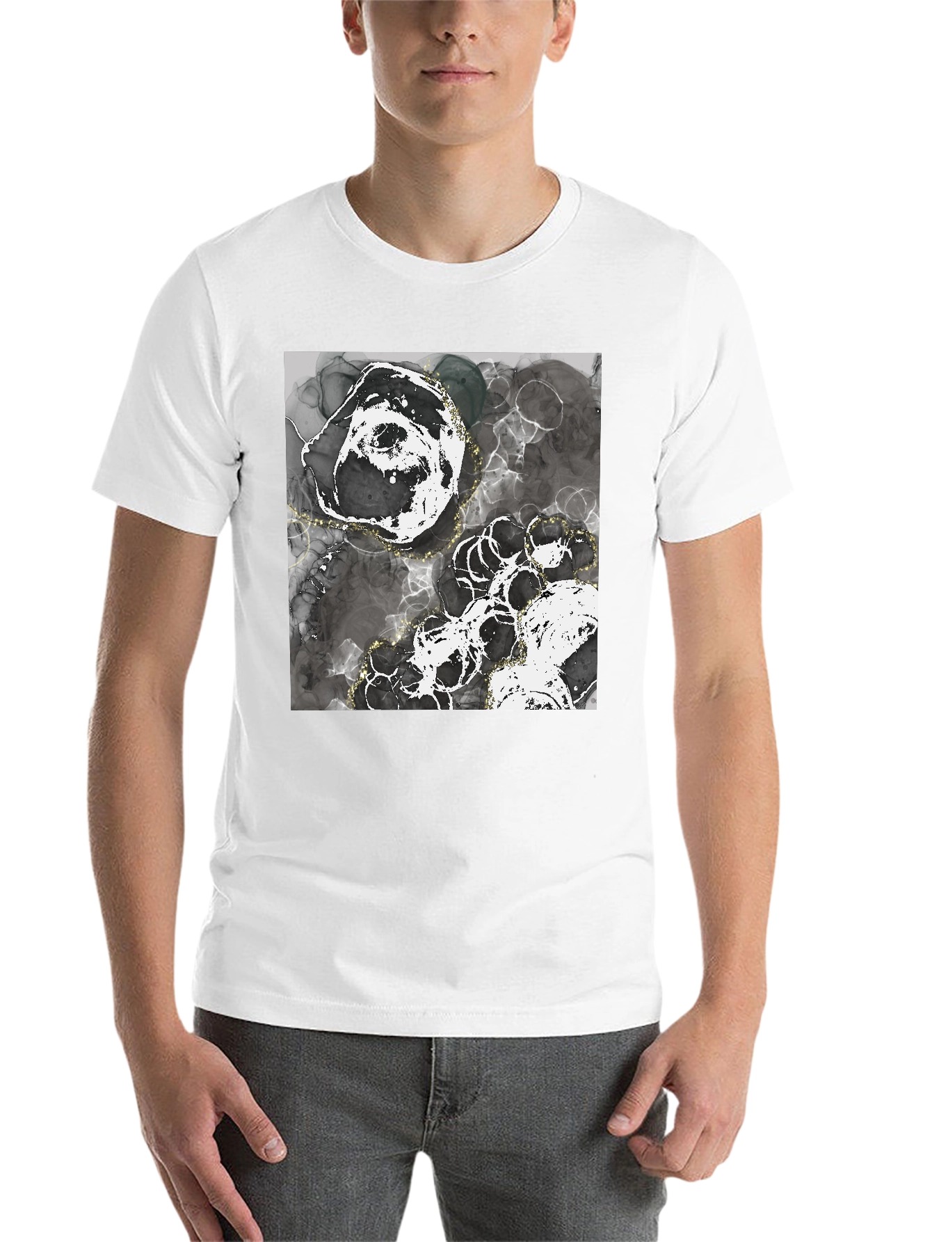 Abstract Art Graphic T-Shirt