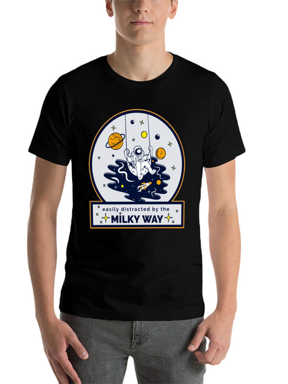 Easily Distracted by the Milky Way T-Shirt