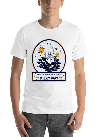 Easily Distracted by the Milky Way T-Shirt