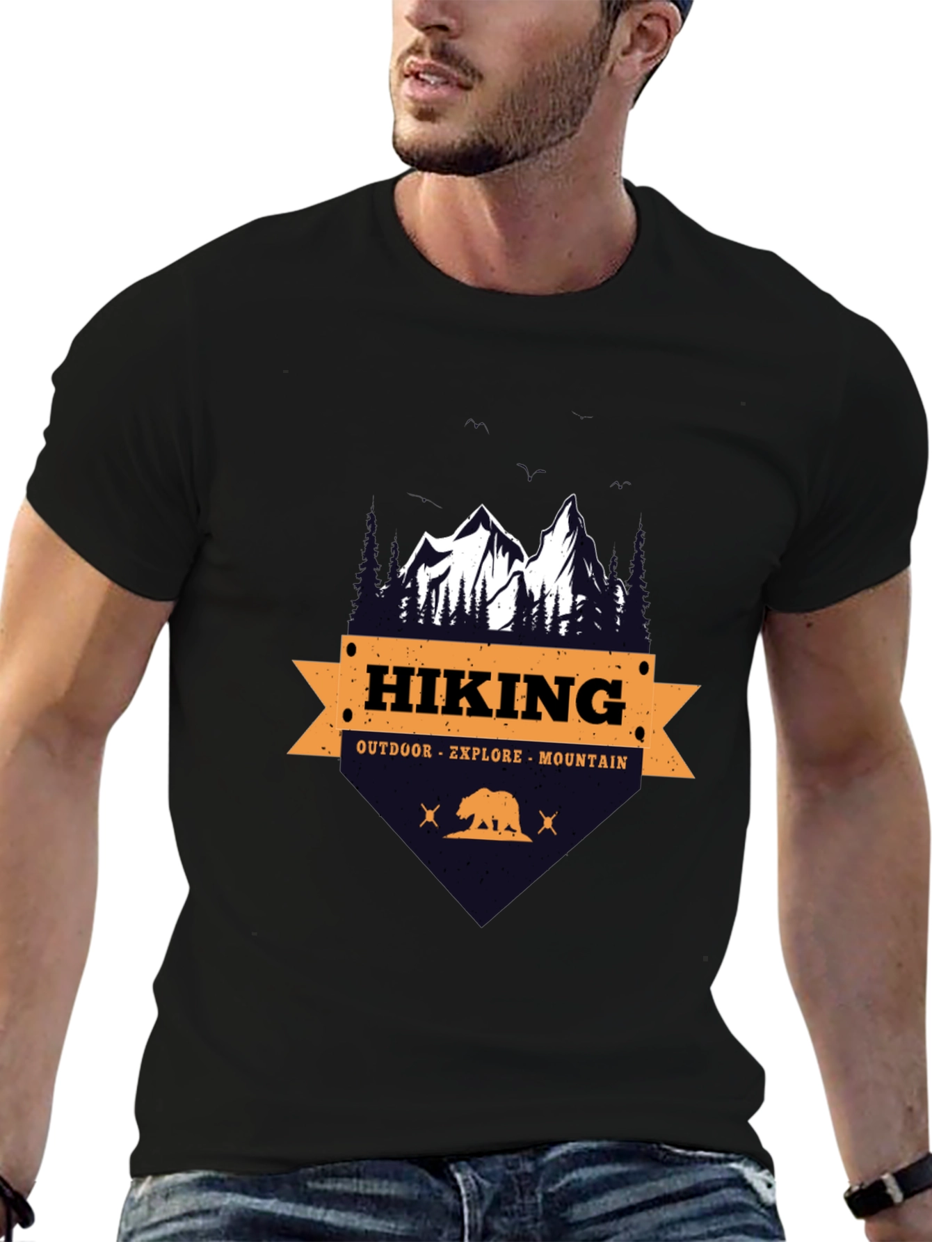 Hiking Outdoor Explore Mountain T-Shirt