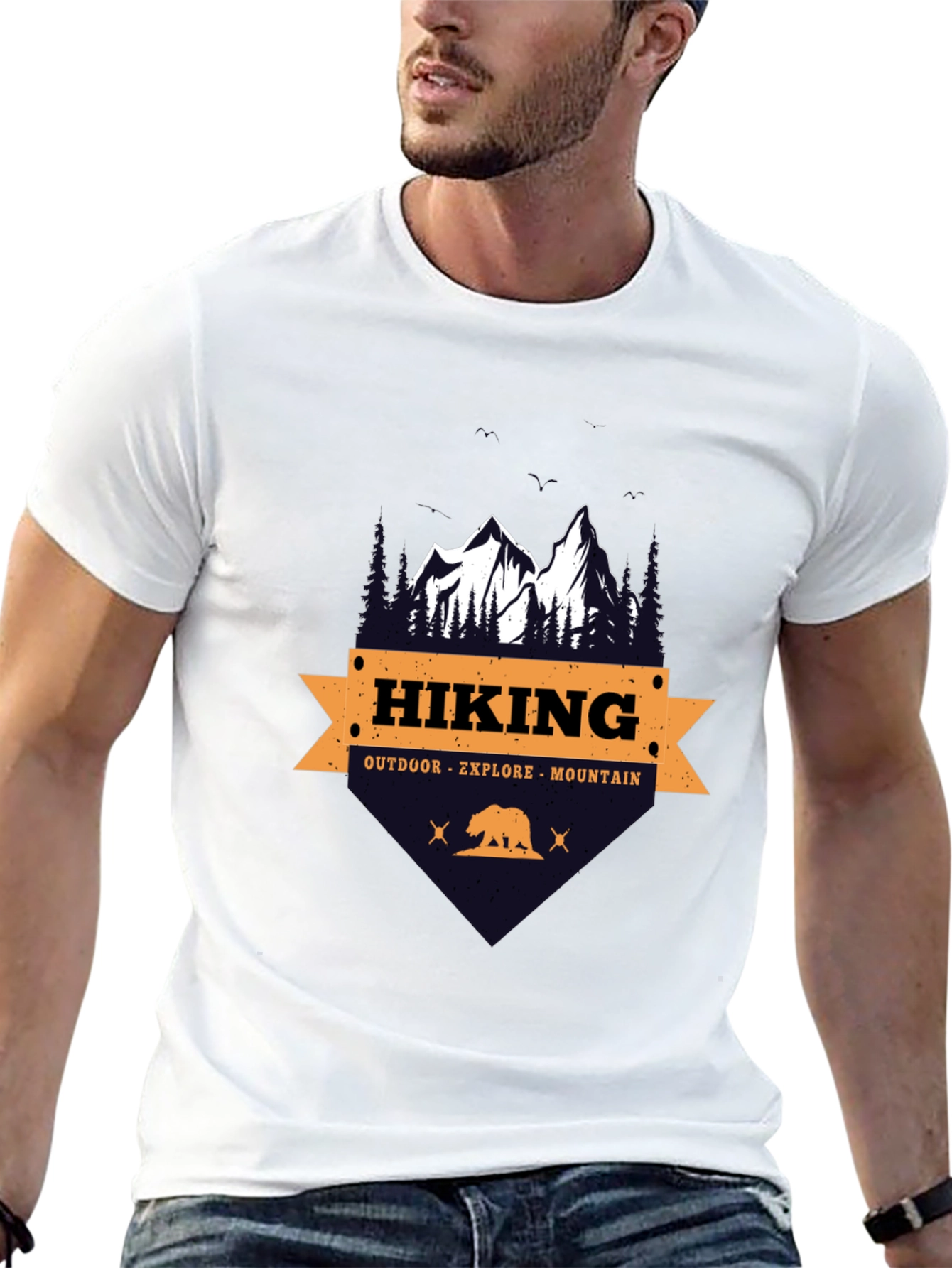 Hiking Outdoor Explore Mountain T-Shirt