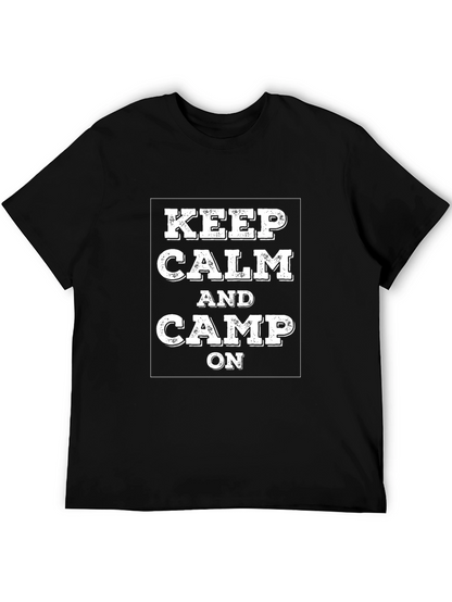 Keep Calm and Camp On T-Shirt