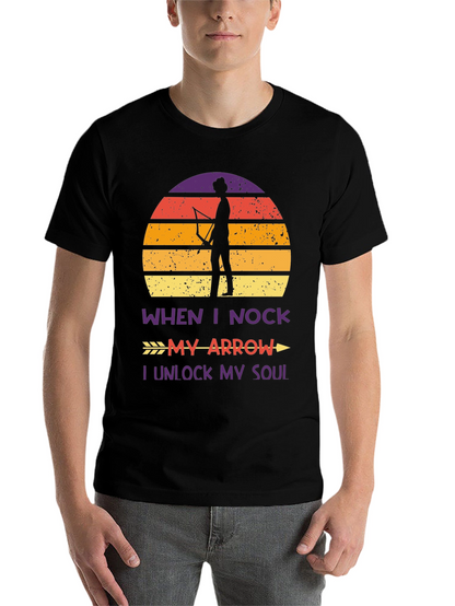 Archery Soul T-Shirt - When I Nock My Arrow