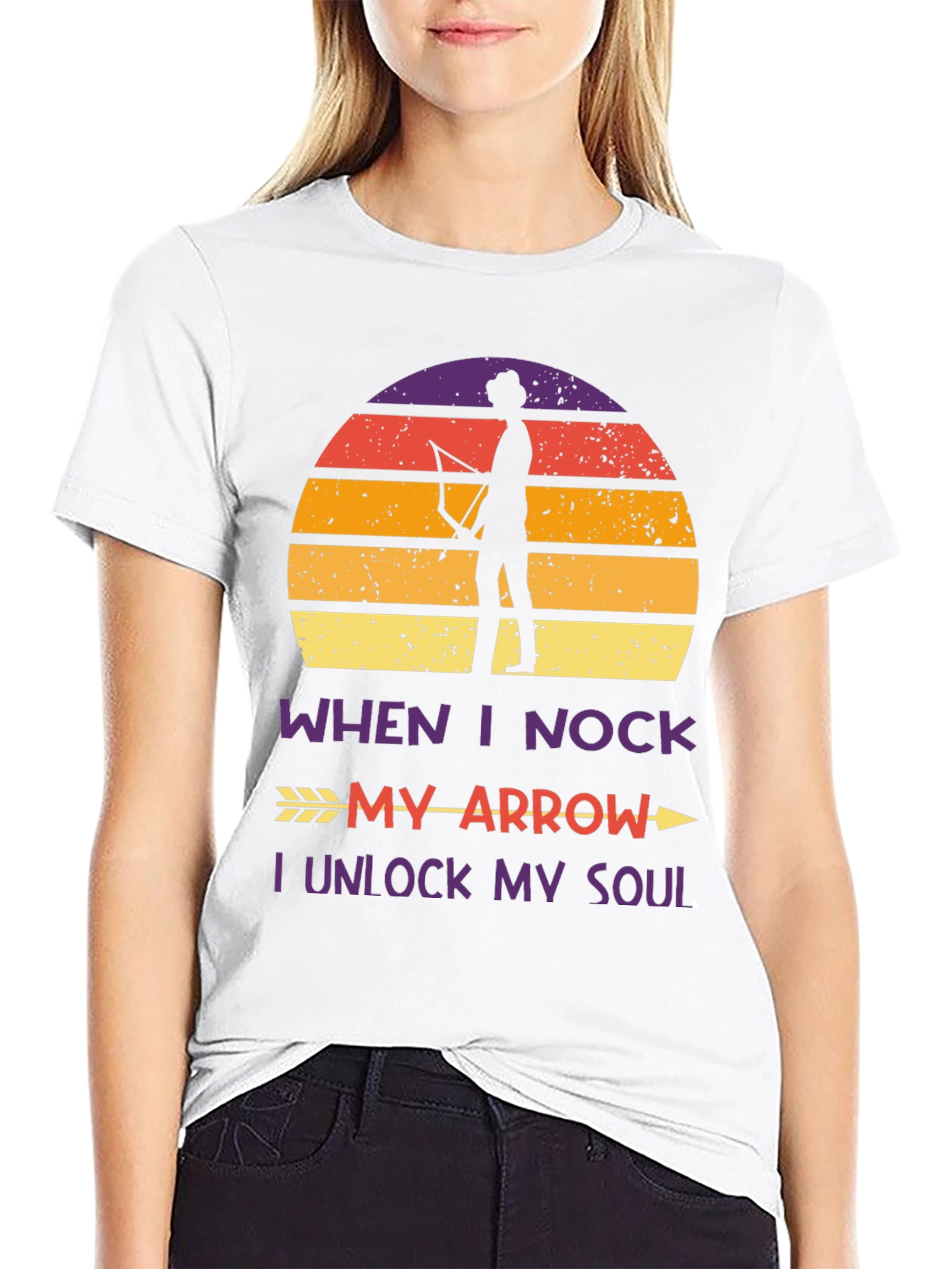 Archery Soul T-Shirt - When I Nock My Arrow