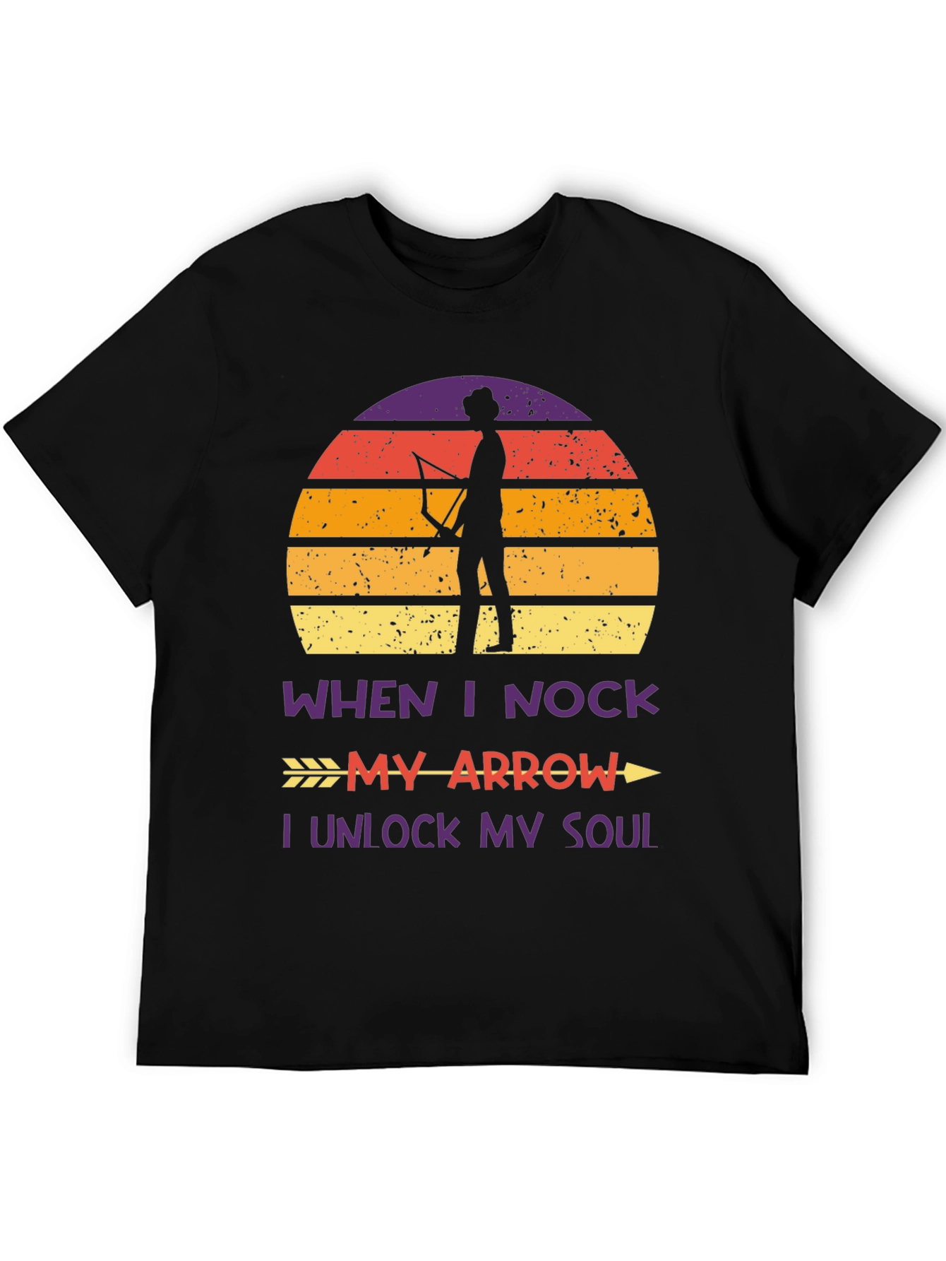Archery Soul T-Shirt - When I Nock My Arrow