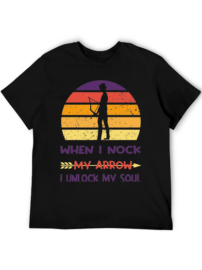 Archery Soul T-Shirt - When I Nock My Arrow