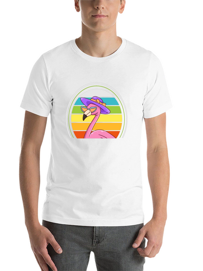 Flamingo Sunset Graphic Tee