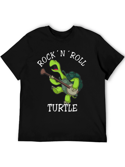 Rock N Roll Turtle T-Shirt