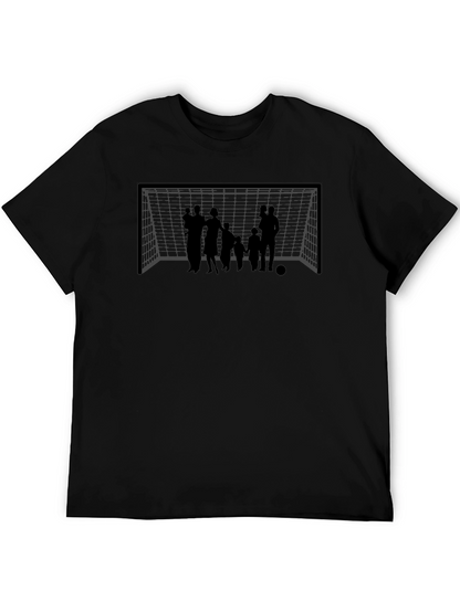 Family Goal T-Shirt - Black Cotton Tee
