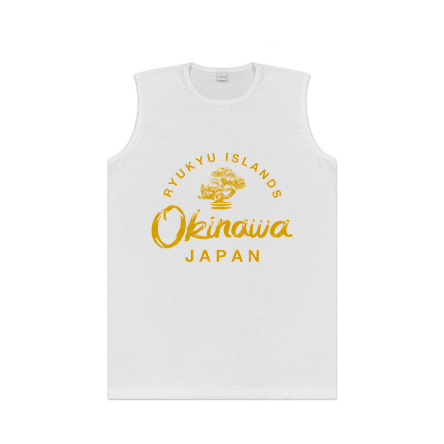 Okinawa Ryukyu Islands Bonsai Vintage Travel Graphic Tank