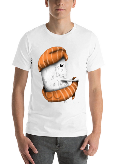 Sushi Sadness T-Shirt - Unique Graphic Tee
