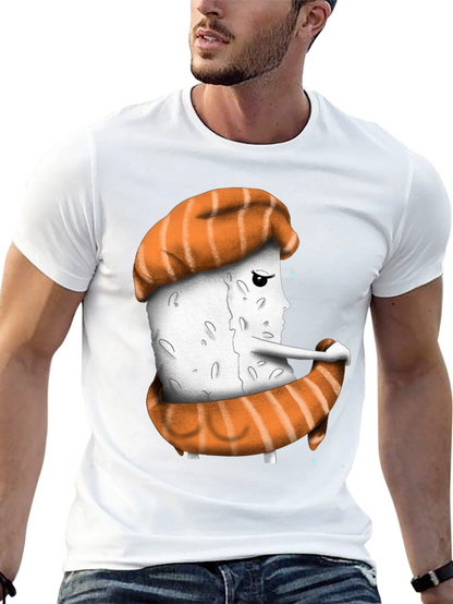 Sushi Sadness T-Shirt - Unique Graphic Tee