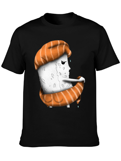 Sushi Sadness T-Shirt - Unique Graphic Tee