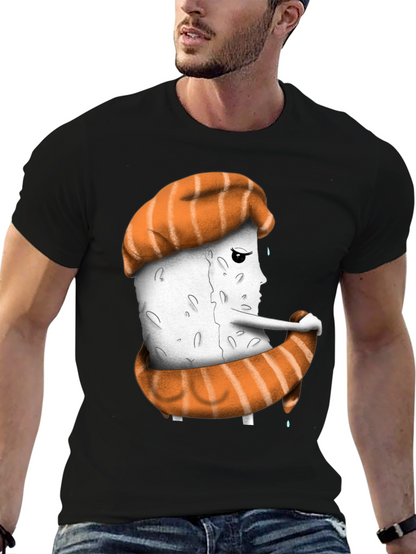 Sushi Sadness T-Shirt - Unique Graphic Tee