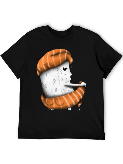 Sushi Sadness T-Shirt - Unique Graphic Tee
