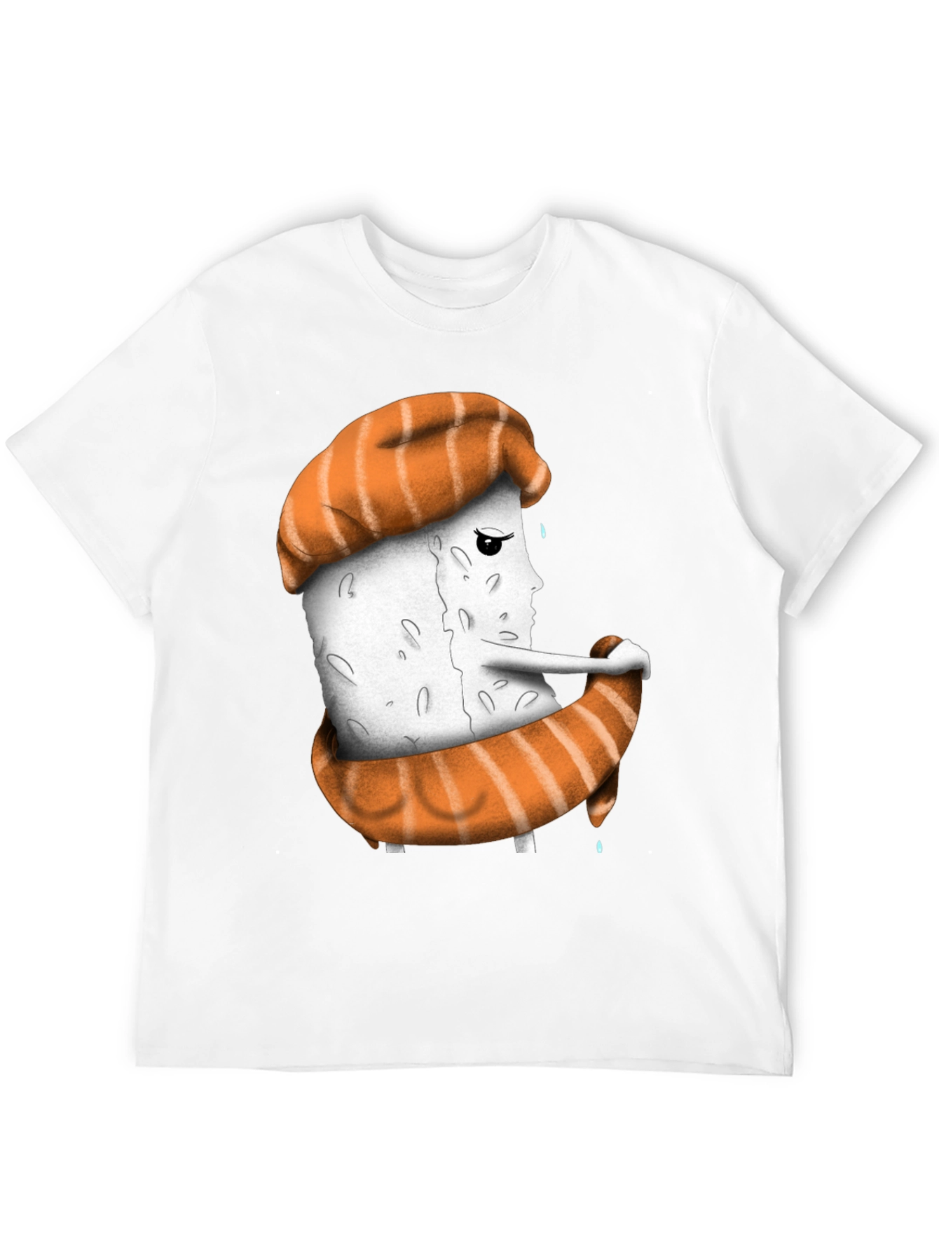Sushi Sadness T-Shirt - Unique Graphic Tee