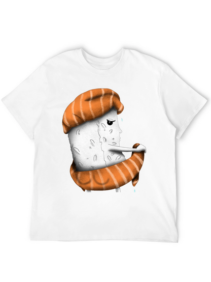 Sushi Sadness T-Shirt - Unique Graphic Tee