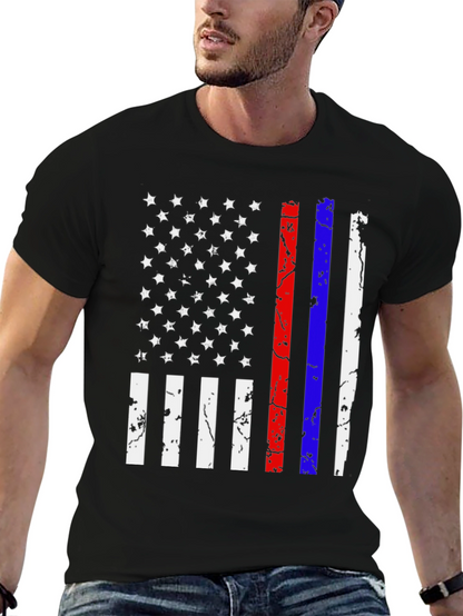 Distressed American Flag T-Shirt