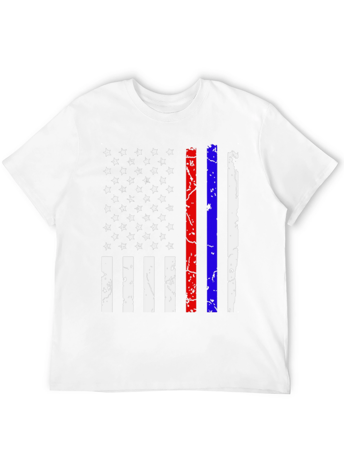 Distressed American Flag T-Shirt