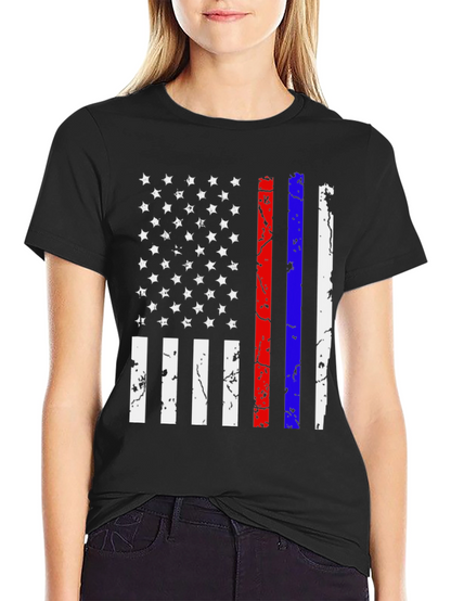 Distressed American Flag T-Shirt