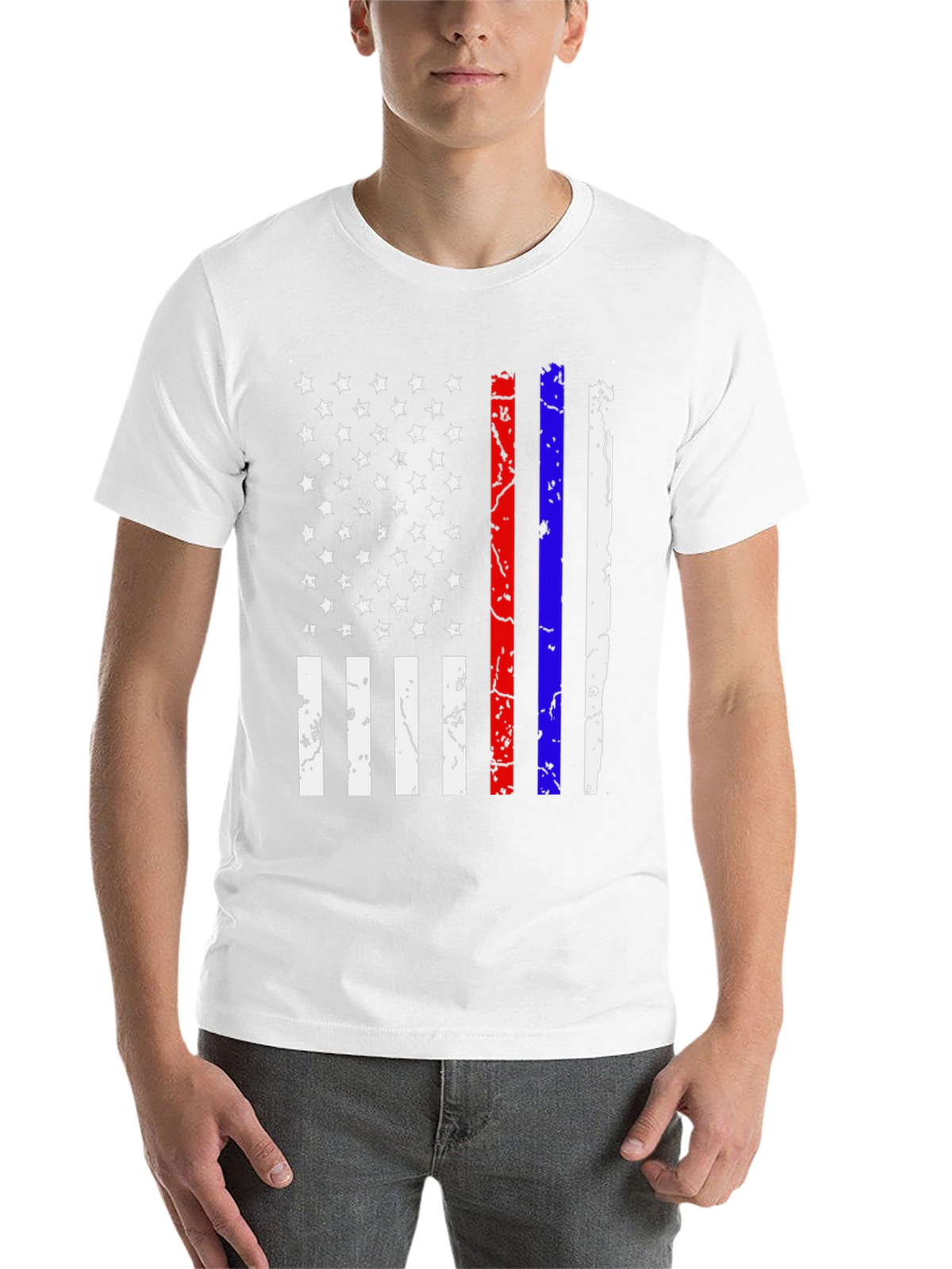 Distressed American Flag T-Shirt