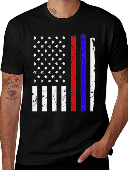 Distressed American Flag T-Shirt