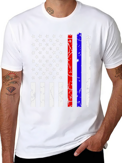 Distressed American Flag T-Shirt