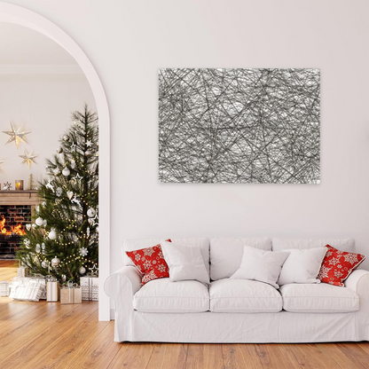 Tangled Chaos Abstract Line Art Jigsaw Puzzle | 300/500/1000 Piece Difficult Stress Relief Puzzle for Adults