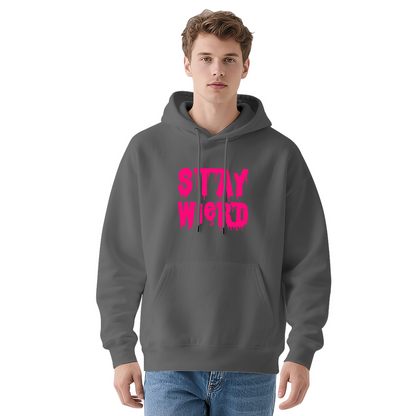 Men's Graphic Hoodie: ST7\YWi910 Typography, Trendy & Soft