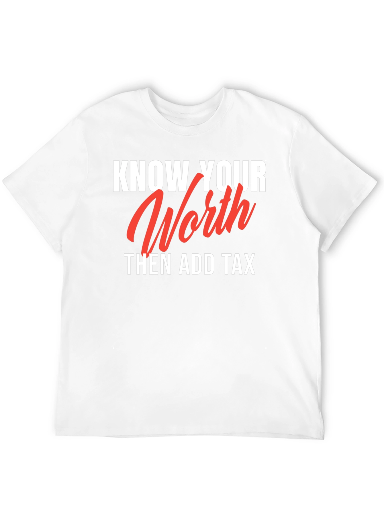 Know Your Worth Black Graphic Tee